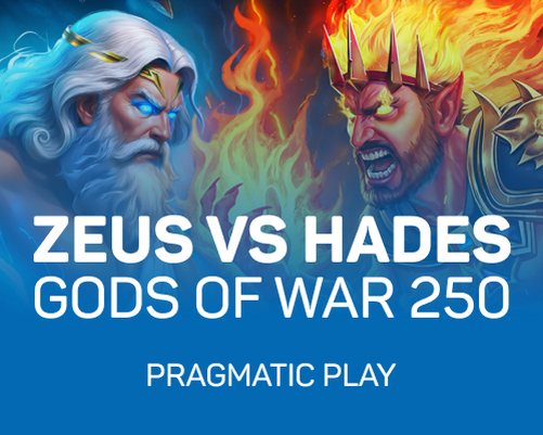 Zeus vs Hades Gods of War 250 in Bonuskauf auf der Casino-Seite