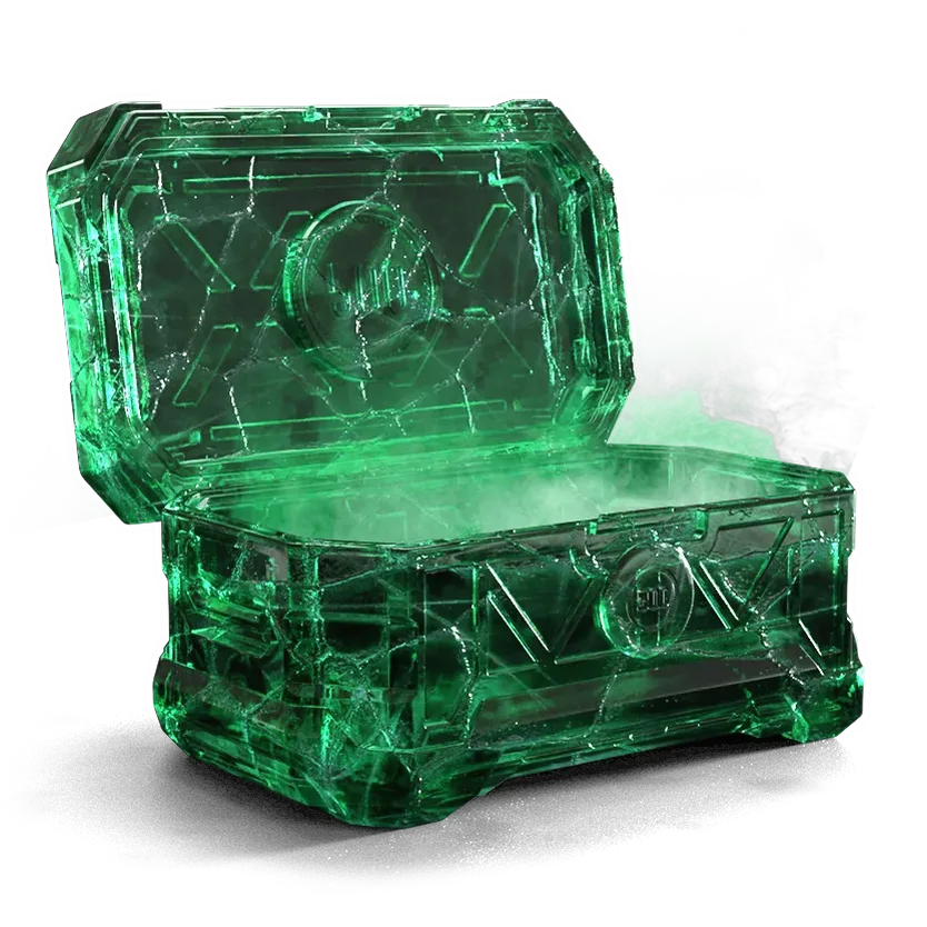Green Gem in Cases und Battles auf der Startseite