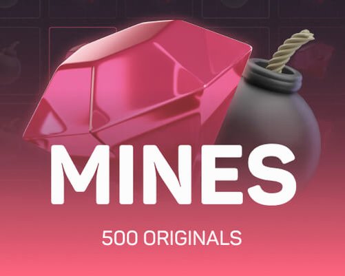 Mines in 500 Originals auf der Startseite