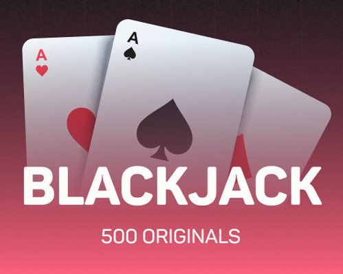 Blackjack in 500 Originals auf der Startseite