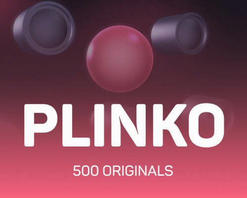 Plinko in 500 Originals auf der Startseite