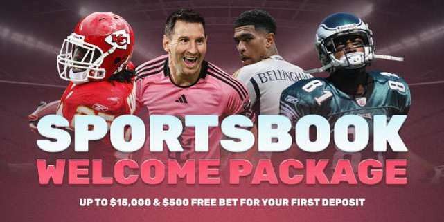 Sportwetten-Willkommenspaket auf der Aktionsseite